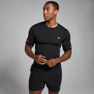 MP Active Seamless Printed T-shirt til mænd − Sort - S