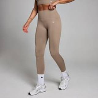 MP Shape Seamless Leggings til kvinder – Light Taupe - XS - Brun