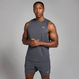 MP Active Grid Training Tank Top til mænd – Mørkegrå - L - Grå