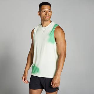 MP Velocity Mesh Print Tank til mænd – Hvid - S - Grøn