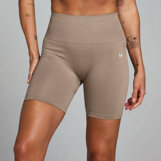 MP Shape Seamless Cycling Shorts til kvinder – Light Taupe - S - Brun