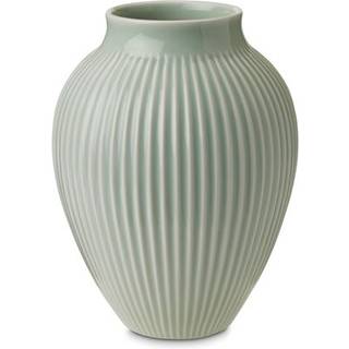 Knabstrup Vase - Ripple Mint - 20 cm