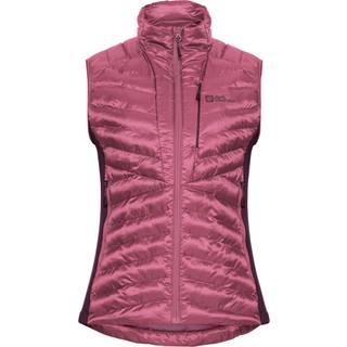 Jack Wolfskin Women's Routeburn Pro Insulation Vest Softshellvest Damer størrelse XL farve lilla