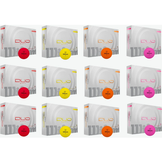Wilson Golfbolde Med Logo - Color Edition