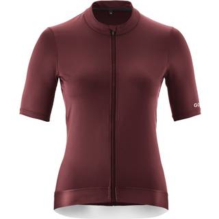 Gonso Women's Road Jersey Cykeljersey Damer størrelse 44 farve rød