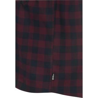 Jack Wolfskin Men's Lite Flannel Shirt  Check Amaranth, XXL