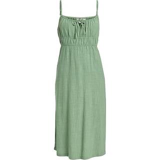 Roxy Women's Rosie Skies Slub Kjole Damer størrelse L farve grøn