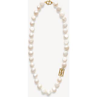 Herle perlehalskæde - Soft White - ONE SIZE