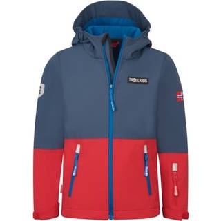 Trollkids Kid's Skjorta Jacket Softshelljakke Børn størrelse 110 farve blå