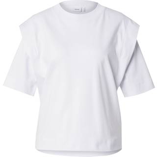 NÜMPH - Nucoralee T-shirt - Bright White - M - Hvid - T-Shirts & Tops