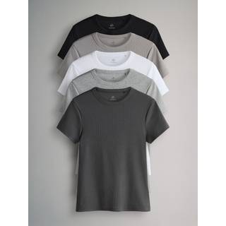 The Set The Set 5 Pakke Kortærmede T-shirts