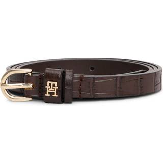 Essential Croco-Print Leather Belt