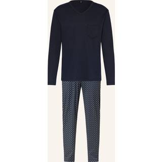 Calida Relax Streamline Pyjama - Navy-2 - Medium * Kampagne *