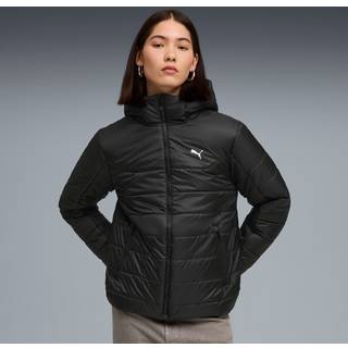PUMA Essentials Hooded Padded Jacket Women, Clothing, Black, L
