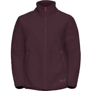 Jack Wolfskin Women's High Curl Jacket Fleecejakke Damer størrelse XXL farve brun