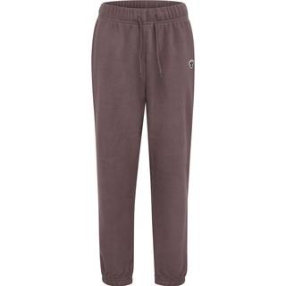 Hummel Kid's Hmljr Fleece Pants Bee Peppercorn, 134