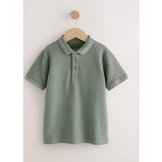 Next Kortærmet poloshirt med tekstur (3-16år) - 134140cm