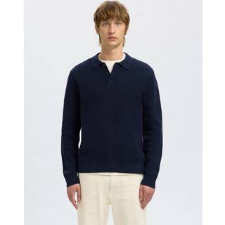 Struktureret Bomuld Polo