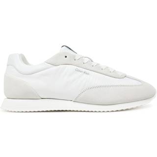 Suede Low Profile Trainers - White - EU 41