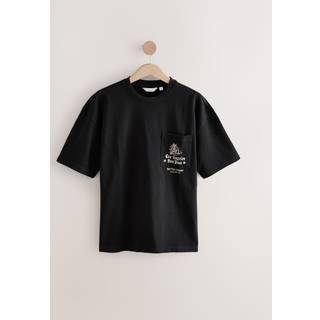 Next Grafisk Tryk Heavy Weight T-shirt