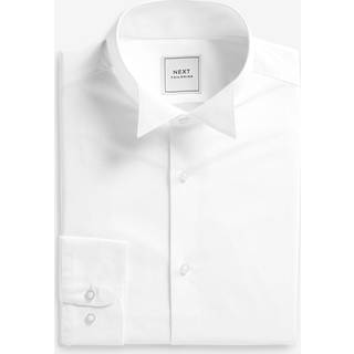 Next White Slim Fit Easy Care Single Cuff Wing Collar Smart Shirt - EU 44 Regular
