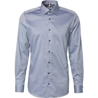 OLYMP Herren Hemden blau meliert
