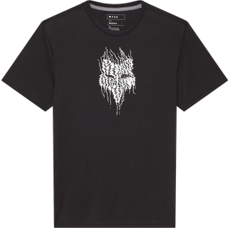 FOX Racing Bark S/S Tech Tee Cykeljersey Herrer størrelse M farve sort