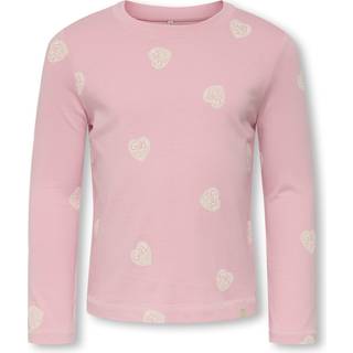 Only Mini Lilia Life LS Tee - Bleached Mauve