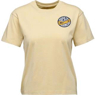 Black Diamond Women's Rope Badge S/S Tee T-shirt Damer størrelse XL farve beige
