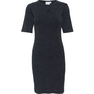 Gestuz Gzdrew Washed Logo Dress Kjoler 10910367 Grey Washed (XLARGE)