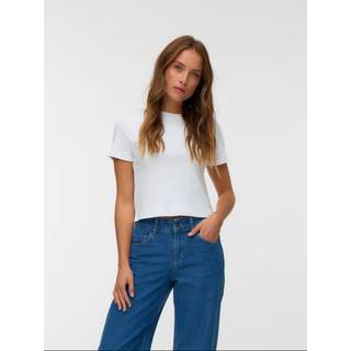Snrancy Mid Rise Wide Leg Fit Jeans
