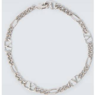 Valentino Garavani VLogo chain bracelet - silver - L