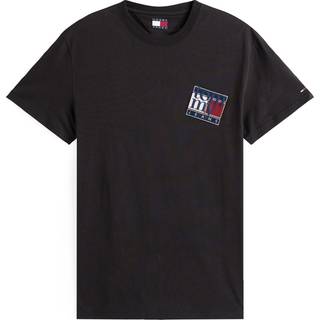 Flag Logo Jersey Crew Neck T-Shirt