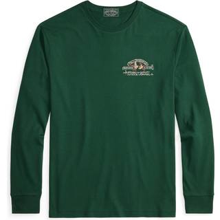 Polo Ralph Lauren Classic Fit Long Sleeve Jersey T-Shirt Vintage Pine