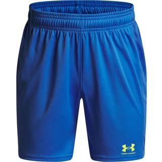 Under Armour Challenger Knit Boys' Shorts Blue Atlantis / High Vis Yellow YSM (127 - 137 cm)
