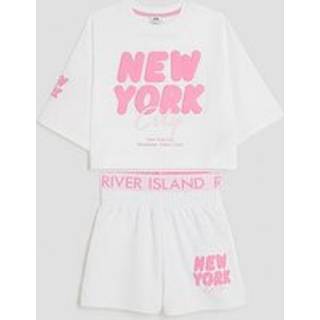 River Island River Island Girls New York Shorts Set