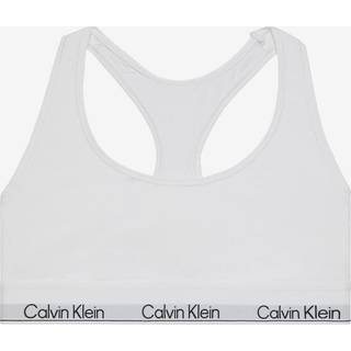 Unlined Bralette - Icon Cotton Modal - White - XS