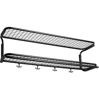 Skohylde Classic, Bredde 120 cm, Farve Sort