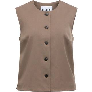 Forkortede Ærmer Vest