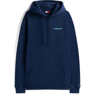 Tommy Jeans Blur Script Hoodie Navy