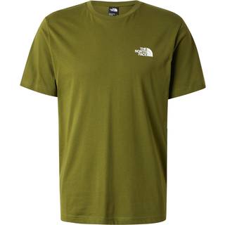 The North Face S/S Simple Dome Tee T-shirt Herrer størrelse L farve olivengrøn