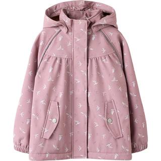 NAME IT Softshell Jakke Alfa08 Woodrose Bird