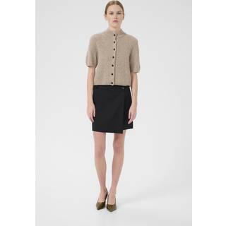 Gestuz Gzpaula Melange Mw Wrap Skirt Nederdele 10910495 Black (34)
