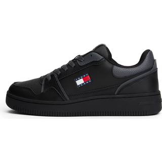 Retro Fine Cleat Basketball Trainers With Leather
