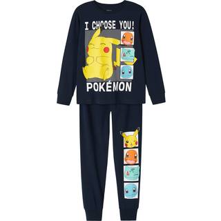 NAME IT Natsæt Abel Pokemon Navy Blazer