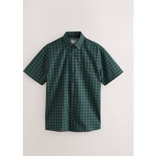 Next Easy Iron Button Down Kortærmet Oxford skjorte - stor