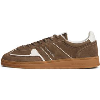 The Greenwich Suede Mixed Texture Trainers