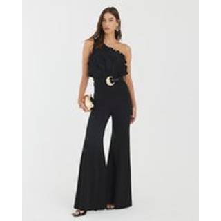 River Island River Island 3Jumpsuit med én skulder og D-kant