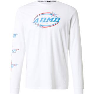 Under Armour Stacked Stars Men's Long Sleeve White / Red M