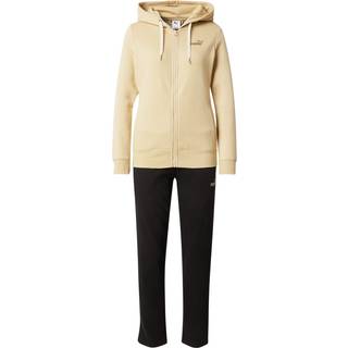 PUMA Metallic Hooded Sweat Suit Women, Clothing, Pebble Path, S